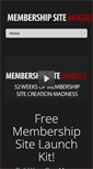 Mobile Screenshot of membershipsitemoguls.com